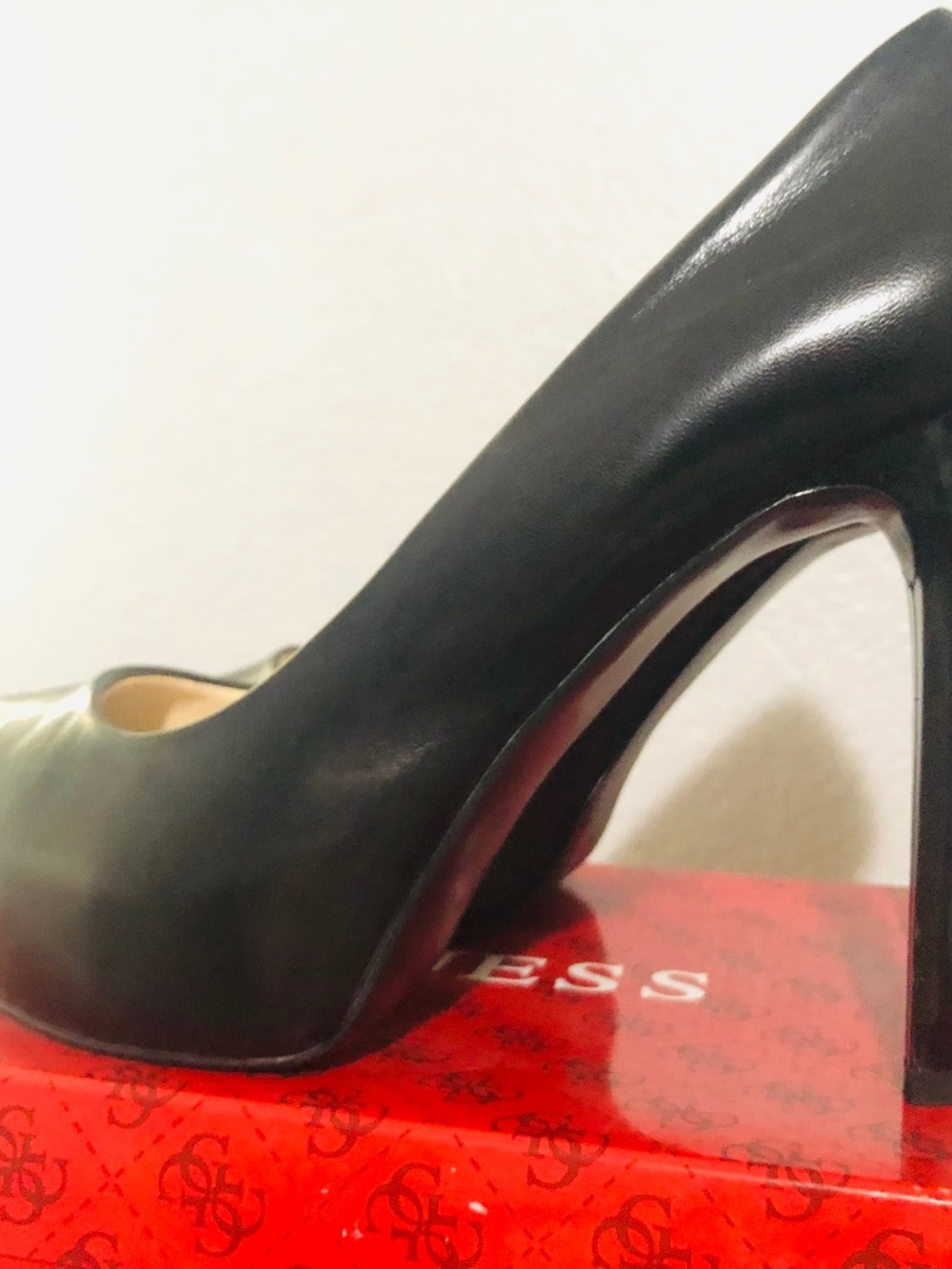 Guess Platform Pumps, Black